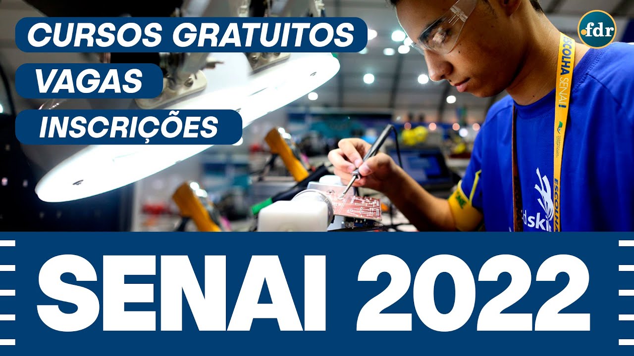 Cursos gratuitos no Senai